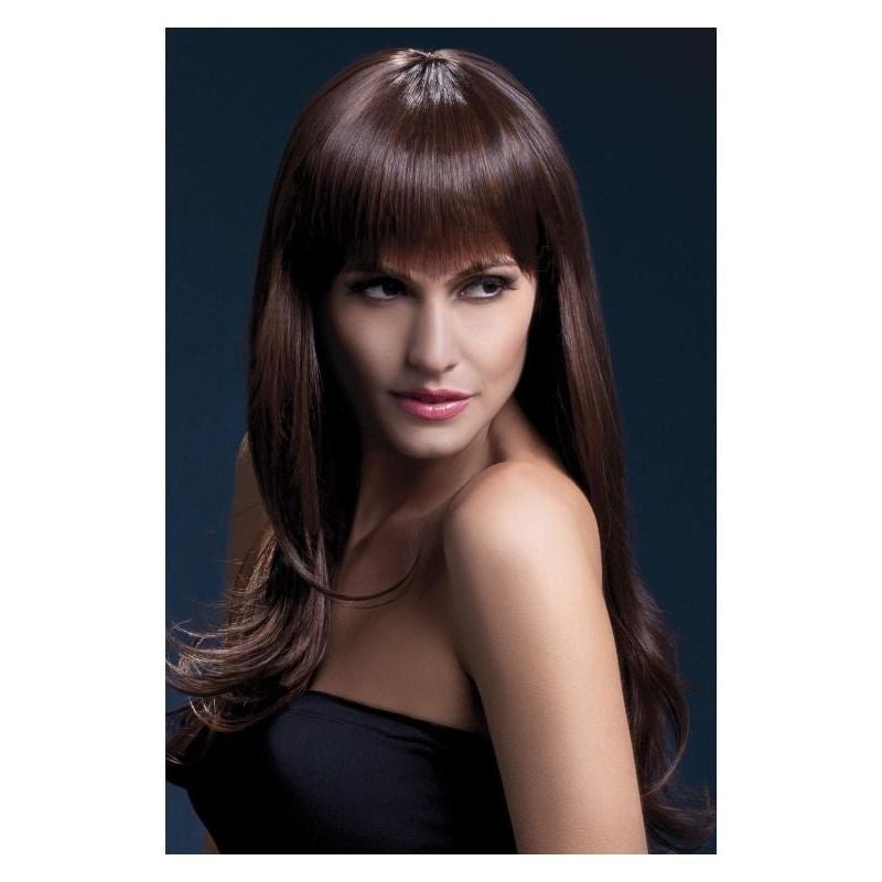Costumes Australia Size Chart Fever Sienna Wig Adult Brown