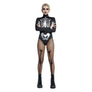 Costumes Australia Fever Skeleton Costume Black & White_1