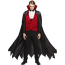 Costumes Australia Fever Vampire Costume Adult Black Red_3