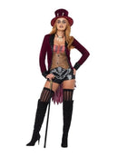 Costumes Australia Fever Voodoo Costume Adult Black Red_1