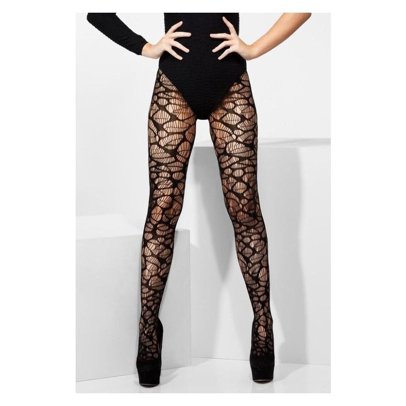 Costumes Australia Fever Web Crochet Tights_1