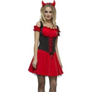 Costumes Australia Fever Wicked Devil Costume Adult Red Black_1