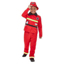 Costumes Australia Fire Fighter Costume Child Red_1