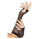 Costumes Australia Size Chart Fishnet Gloves Long Adult Black
