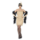 Costumes Australia Flapper Costume Gold_1
