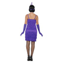 Costumes Australia Flapper Dress Costume Adult Purple Headband Gloves_3
