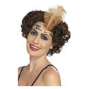 Costumes Australia Size Chart Flapper Headband Adult Gold