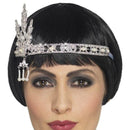 Costumes Australia Flapper Jewel Headband Adult Silver_1
