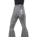 Costumes Australia Flared Trousers Ladies Adult Silver_1