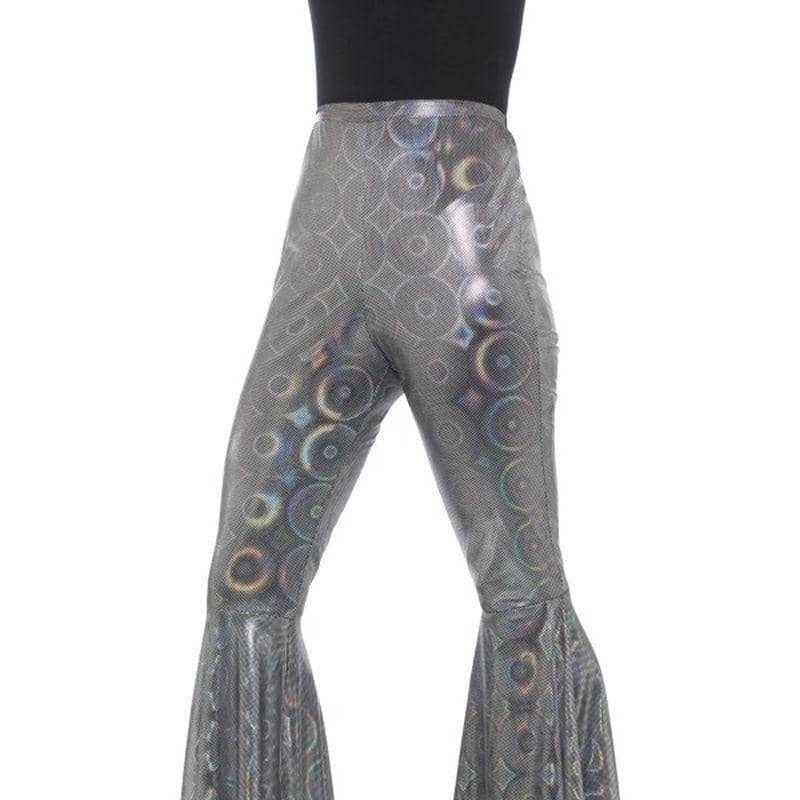 Costumes Australia Flared Trousers Ladies Adult Silver_1