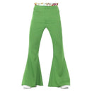 Costumes Australia Flared Trousers Mens Adult Green_2