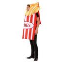Costumes Australia Size Chart Fries Costume Red & White