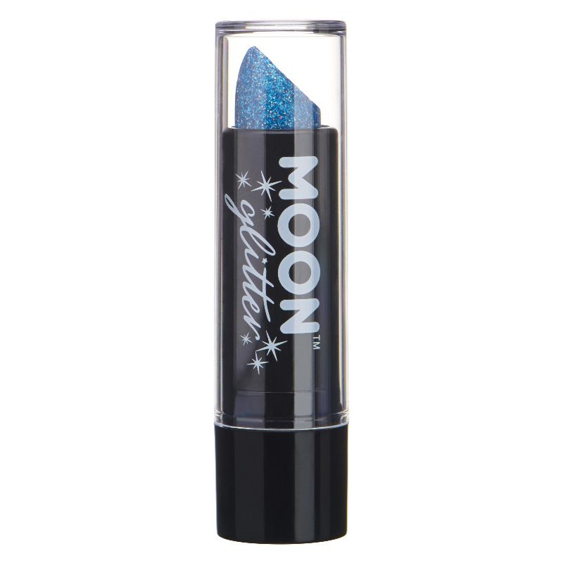 Moon Glitter Holographic Glitter Lipstick Blue 1