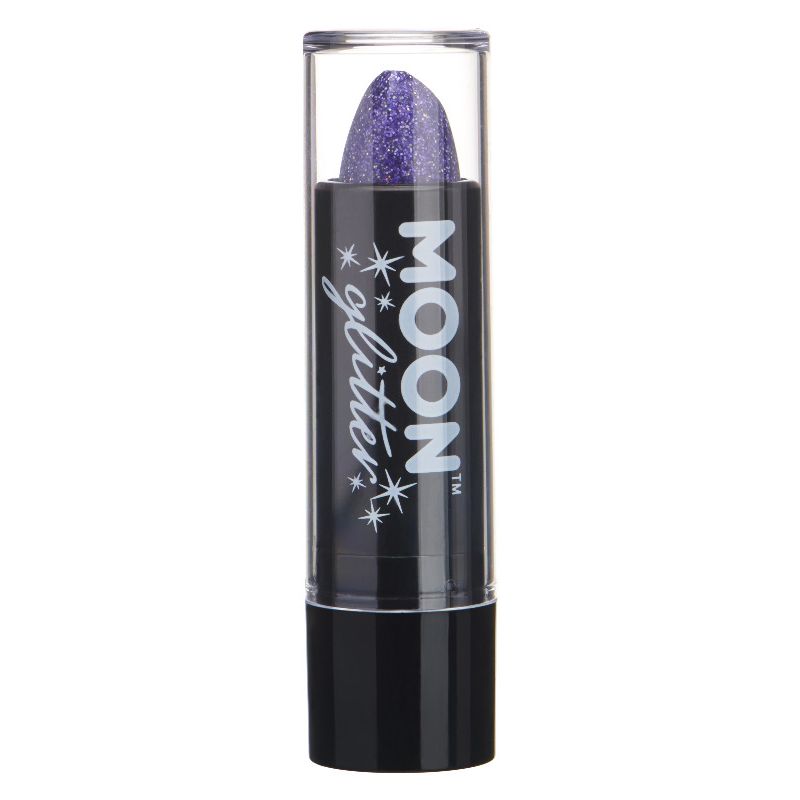 Moon Glitter Holographic Glitter Lipstick Purple 1