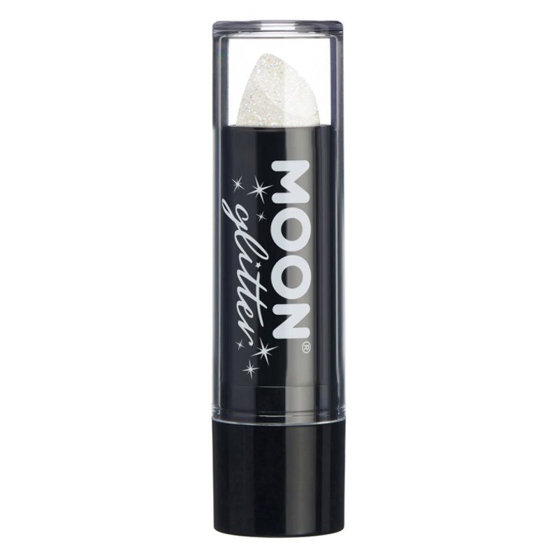 Moon Glitter Iridescent Glitter Lipstick White 1