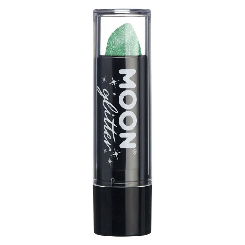 Moon Glitter Iridescent Glitter Lipstick Green 1