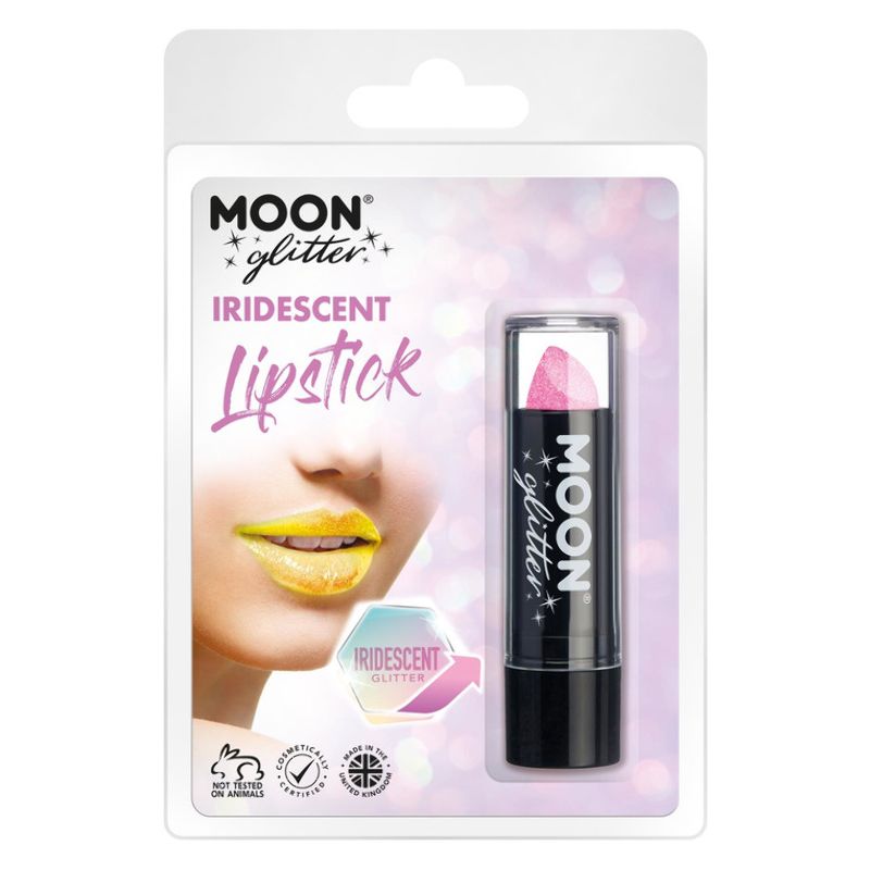 Moon Glitter Iridescent Glitter Lipstick Pink 1