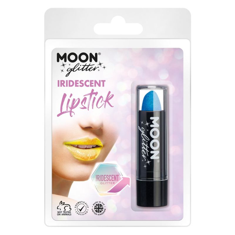 Moon Glitter Iridescent Glitter Lipstick Blue 1