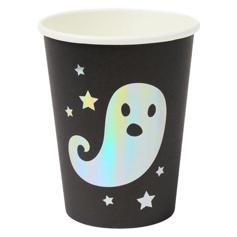 Costumes Australia Ghost Tableware Party Cups X8_1