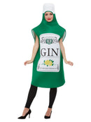 Costumes Australia Size Chart Gin Bottle Costume Adult Green One Size Tabard
