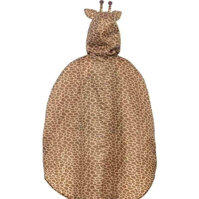 Costumes Australia Giraffe Party Poncho Adult One Size Orange Black_3