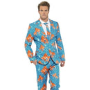 Costumes Australia Goldfish Stand Out Suit Adult Blue Orange_1
