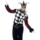 Costumes Australia Gothic Venetian Harlequin Costume Adult White Black_2