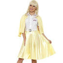 Costumes Australia Grease Sandy Costume Adult Yellow_1