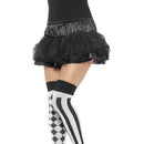 Costumes Australia Harlequin Hold Ups Adult White Black_1