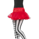 Costumes Australia Harlequin Tights Adult White Black_1
