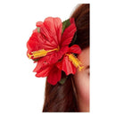 Costumes Australia Size Chart Hawaiian Flower Hair Clip Adult Red