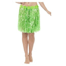 Costumes Australia Size Chart Hawaiian Hula Skirt With Flowers Adult Neon Green