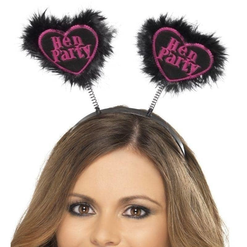 Costumes Australia Hen Party Love Heart Boppers Adult Black_1