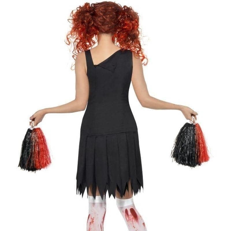 Costumes Australia High School Horror Cheerleader Costume Adult Red Black_2