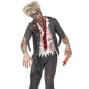 Costumes Australia High School Horror Zombie Schoolboy Costume Adult Grey White Red_1