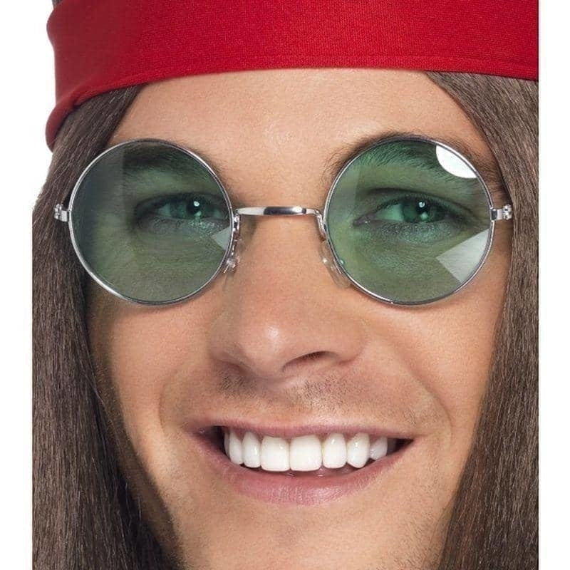 Costumes Australia Hippie Specs Adult Silver_1