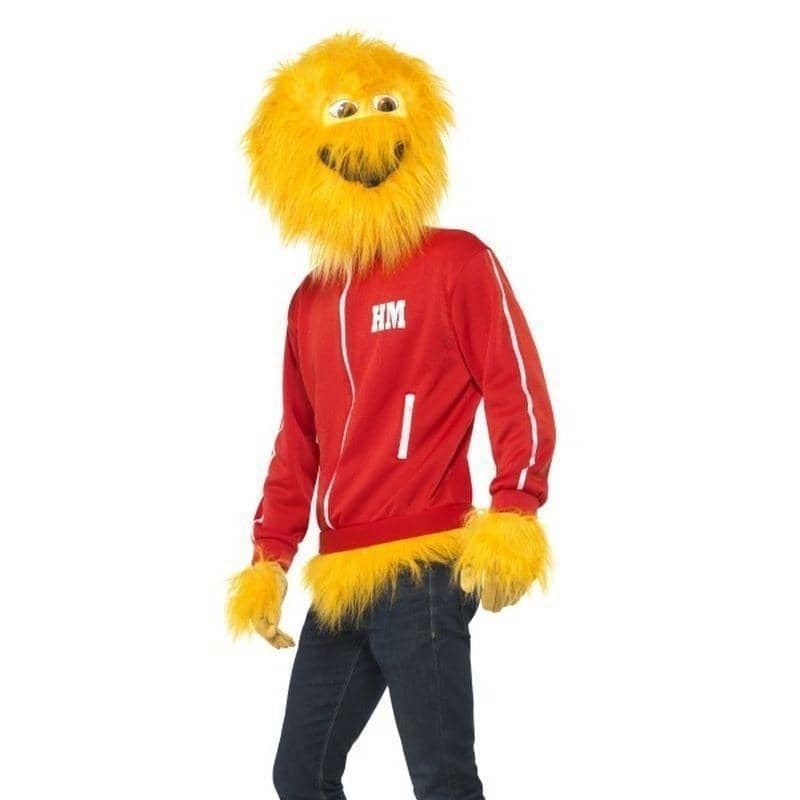 Costumes Australia Honey Monster Costume Adult Yellow with Red_3