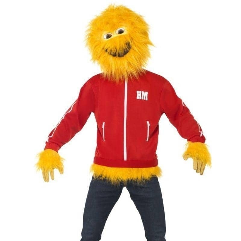 Costumes Australia Honey Monster Costume Adult Yellow with Red_1