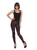 Costumes Australia Horror Leggings Adult Black_1