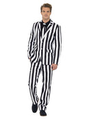 Costumes Australia Humbug Striped Stand Out Suit Adult Black White_2