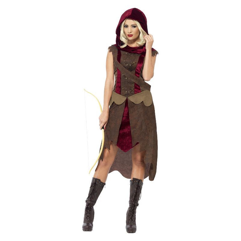 Costumes Australia Huntress Costume Brown Adult_1