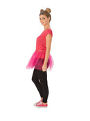 Costumes Australia I Love The 80s Pink T Shirt Adult Costume_5