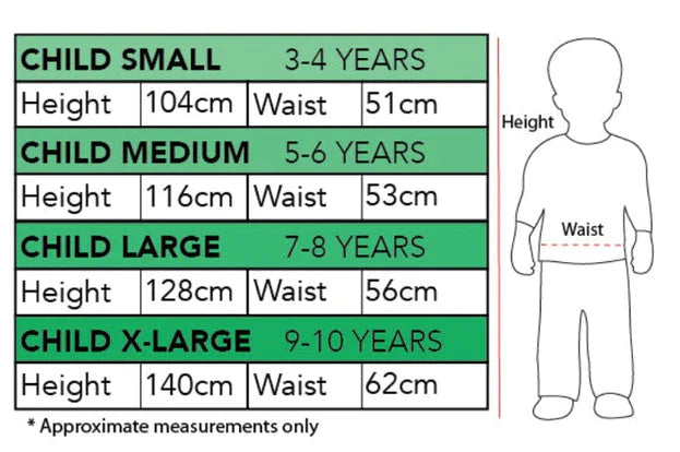 Costumes Australia Size Chart Ikaris Boys Costume Blue Marvels Eternals