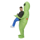 Costumes Australia Size Chart Inflatable Alien Abduction Costume Green
