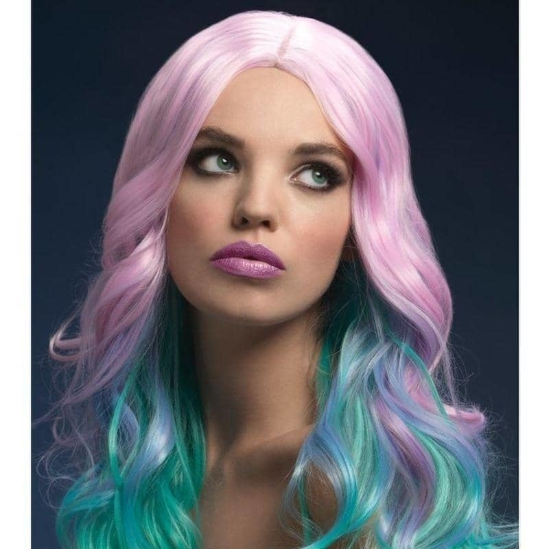 Costumes Australia Khloe Wig Adult Pastel Ombre Long 66cm_1