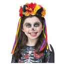 Costumes Australia Kids DOTD Colourful Rose Headband Child Multi Pink_1