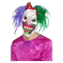 Costumes Australia Size Chart Kolorful Killer Klown Mask Adult White