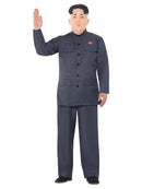 Costumes Australia Korean Dictator Costume Adult Grey Jumpsuit_6