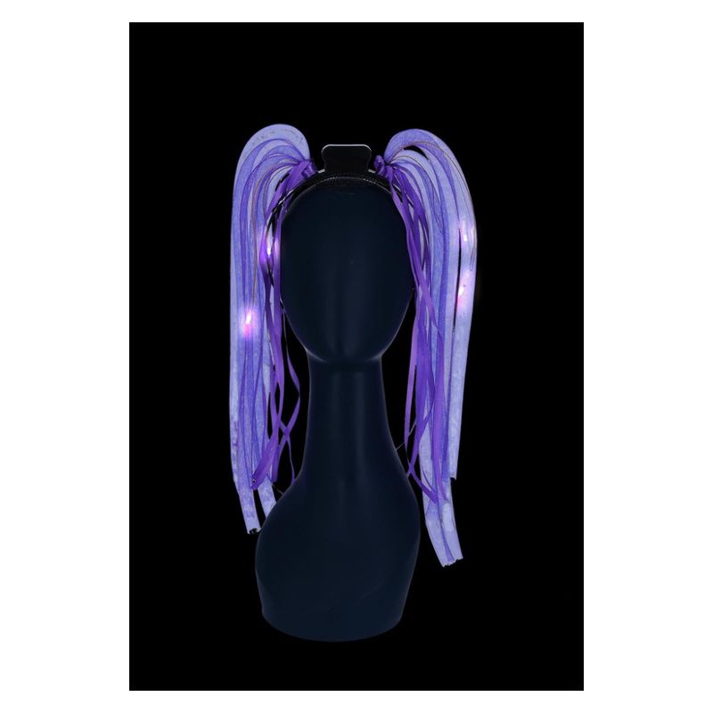 Costumes Australia LED Light Up Purple Spaghetti Headband Child_1