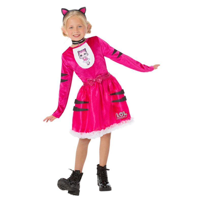 Costumes Australia L.O.L Surprise! Countess Kitty Costume Child Pink_1
